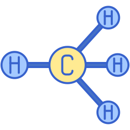 méthane Icône