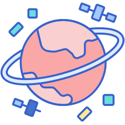 Space junk icon