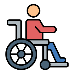 신체적 장애가 있는 icon
