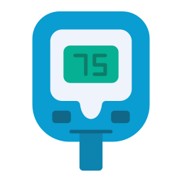 Diabetes test icon