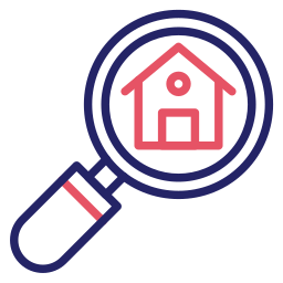 Search house icon