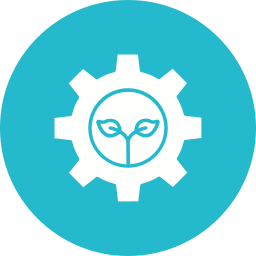 grüne technologie icon