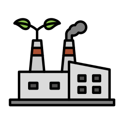 groene fabriek icoon