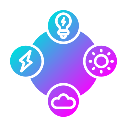fontes de energia Ícone