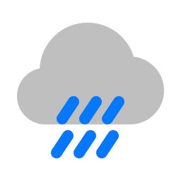 Heavy rain icon