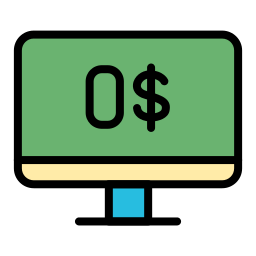 Monitor display icon