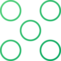 Circle grid icon