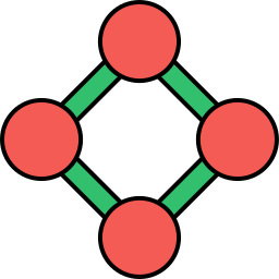 Circle grid icon