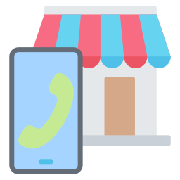 mobiel winkelen icoon