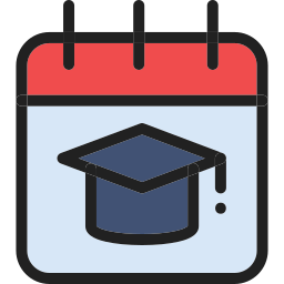 graduación icono