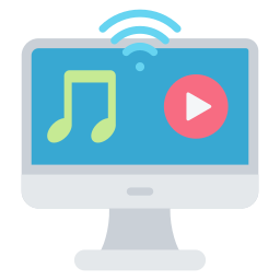 Multimedia player icon