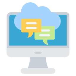 online-diskussion icon