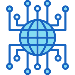 globales netzwerk icon