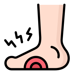 diabetische voet icoon