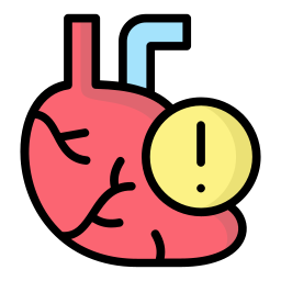 Heart disease icon