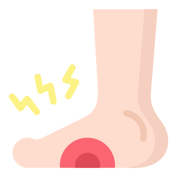 Diabetic foot icon