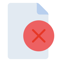 오류 파일 icon