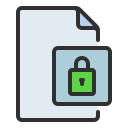 Locked file icon