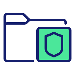 Folder security icon