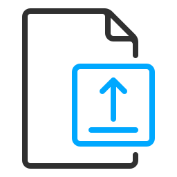 Upload file icon