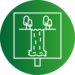 Waterfall icon