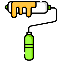 Paint roller icon