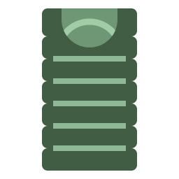 Sleeping bag icon