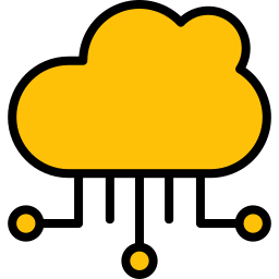 Cloud computing icon