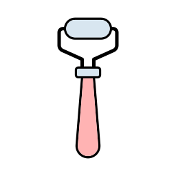 rodillo frontal icono