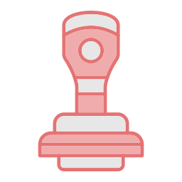 Rubber stamp icon