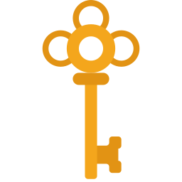 vintage-schlüssel icon