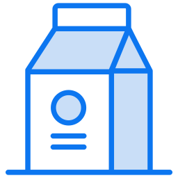 pacote de leite Ícone
