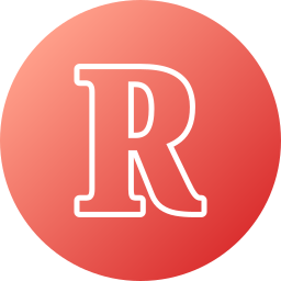 Letter r icon