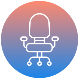 Office chair icon