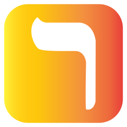 hebrajski ikona