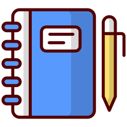 Spring notebook icon