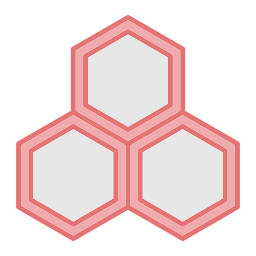 hexagone Icône