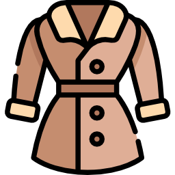 Trench coat icon