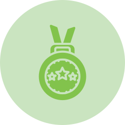 medalla icono