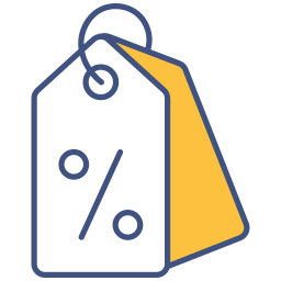 Discount tag icon