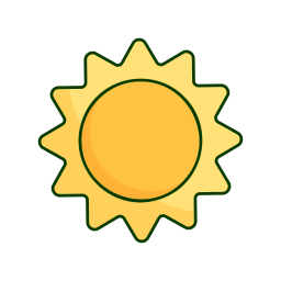 Sun icon