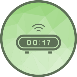 Smart clock icon