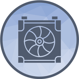 Cooling fan icon