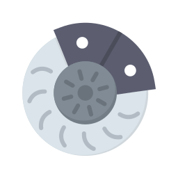 Brake disc icon