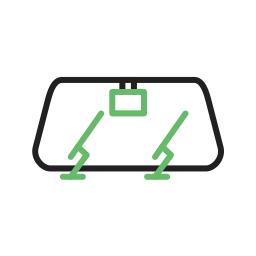 parabrisas icono