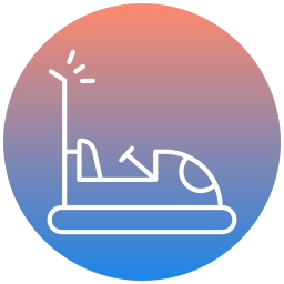 Bumper car icon