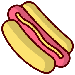 hotdog icoon