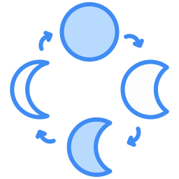 Moon phases icon
