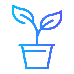 Potted plant icon