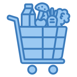 Grocery cart icon